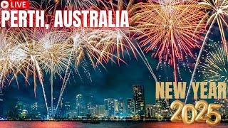 New Year's Eve Live: Bringing in 2025 from Perth's LARGEST EVER NYE FIREWORKS!