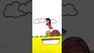 Sad reality / #shorts #art #viral #drawing