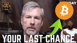 "This Could Be Your LAST Opportunity" - Michael Saylor Bitcoin/Crypto & $MSTR