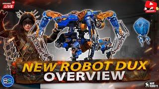 New Robot DUX OVERVIEW War Robots #warrobots #варроботс #DUX