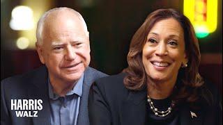 Kamala Harris and Tim Walz on tacos, music, and the future of America