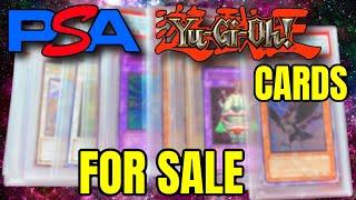 Selling My *RARE* Yugioh PSA Graded Cards 