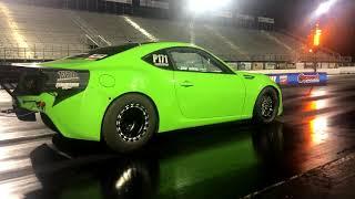 1500HP Scion FRS 2JZ Dyno and 7 Second Track Pass!