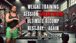 Talking Shop:   Rest Day ...again  10-16-2024 Livestream Come and Hang Out