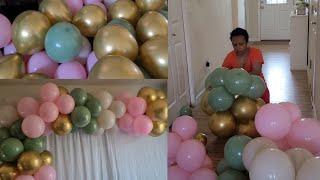 Birthday decoration || ቀላል የዲኮሬሽን አሰራር ለልጄ ልደት የሰራሁት ዲኮሬሽን