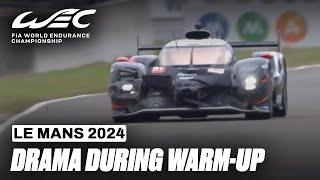 Drama For Nyck De Vries and Toyota During Warm-Up  I 2024 24 Hours of Le Mans I FIA WEC