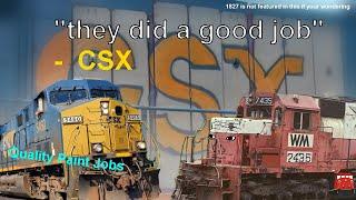 QUIRKY RAILROAD PAINT JOBS 2 - THE SEQUEL (ft CSX)