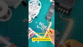 Led strip light connector ( L ) (+) (i) all type of connector available #connectors #ledlightstrip