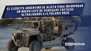 El Ejército Argentino se alista para incorporar un nuevo lote de vehículos ultraligeros Polaris MRZR