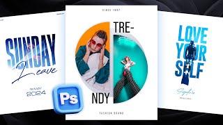 03 Graphics DESIGN Idea in Photoshop | Photoshop Tutorial