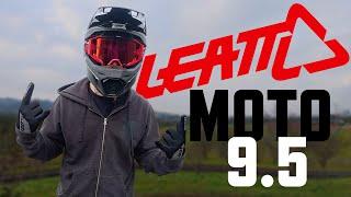 THIS LEATT MOTO 9.5 CARBON HELMET is SICK!