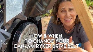 How and When to Change Your Can-Am Ryker CVT Belt (step-by-step instructions)