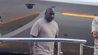 Best NBA Player MICHAEL JORDAN Arriving Monaco in his +120M€ Mega Yatch!!