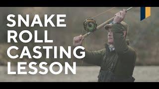 Fly Fishing Lesson - How to Snake Roll Cast