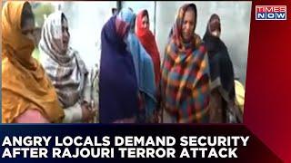 Angry Locals React After Rajouri Terror Attack | 'No Security Given Over Here,' Accused Locals |News