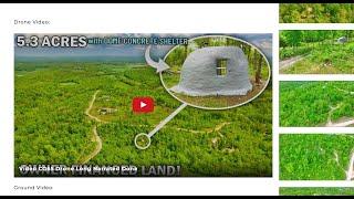Owner Financed "Concrete Dome House" - $1,500 Down - on 5 acres Ozarks - InstantAcres.com - ID#CG65