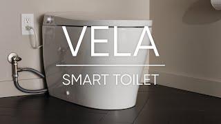 Combine Today’s Technology With Modern Style — The Vela Smart Toilet