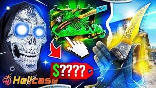 HELLCASE $300 FLIP KNIFE CASE IN BATTLE !! HELLCASE PROMO CODE 2025 ! HELLCASE 2025