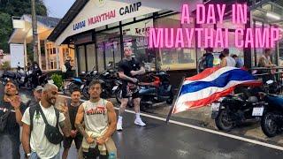 A DAY IN MUAYTHAI CAMP | LAMAI MUAYTHAI THAILAND 