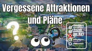 Disneyland Paris - Attraktionen und Pläne die nie realisiert wurden - Es ist echt schade! ️