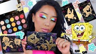 MAKEUP MONDAY | HIPDOT X SPONGE BOB MAKEUP COLLECTION REVIEW + FIRST IMPRESSIONS!  ohmglashes