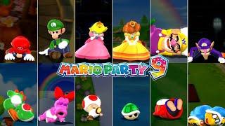 Mario Party 9 // All Characters [4th Place]