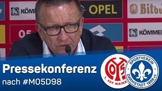 Darmstadt 98 | Pressekonferenz nach dem Spiel bei Mainz 05