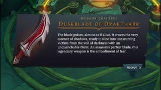 Ruined King : Unlocking Pykes Legendary Weapon The Duskblade of Draktharr