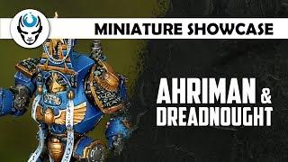 AHZEK AHRIMAN & OSIRON CONTEMPTOR DREADNOUGHT - LVL 5 MINIATURE SHOWCASE 4K