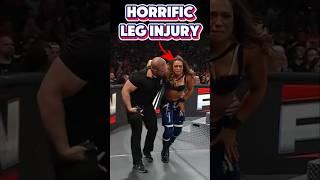 Zoey Stark's Horrific Leg Injury on RAW