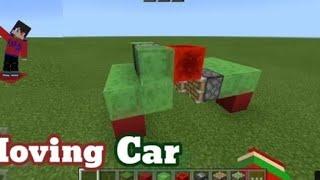 How to make moving car in minecraft  | Tech zine gaming