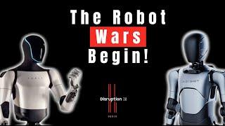 Who Will Rule the Robots? Tesla vs. AgiBot