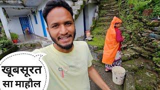 बरसात और पहाड़ी जनजीवन || Pahadi Lifestyle Vlog || Pahadi Biker || Alok Rana