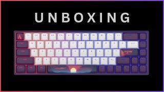 Unboxing Dark Project 68 Sunrise + Typing / Click Sound Test