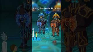 Solving Puzzles the Rick's Way #rickandmorty