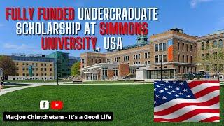 Kotzen Scholarship Simmons University USA