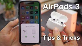 How to use AirPods 3 + Tips/Tricks!