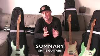 SHIJIE Guitar Review - How do they stack up? from using Fender w Suhr pickups.