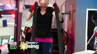 Nicole Goes Rock Boxing, Wednesday on WCCB News Rising!