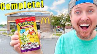 Hunting for a COMPLETE McDonalds Pokemon Cards Set!