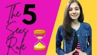 The 5Secs Rules to remove Procrastination