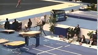 [HDp60] Iryna Yarotska (UKR) Vault Team Qualifications 2003 World Championships