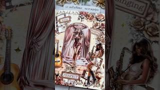 Aesthetic Music Theme Journal Page | ASMR | Mixed Media Art #asmr #journal #mixedmedia