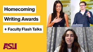 Homecoming Writing Awards + Faculty Flash Talks, 2023