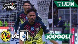 ¡GOOL HISTÓRICO! Bruno Valdez ANOTA | América 1-0 Querétaro | Grita México C22 - J8 | TUDN