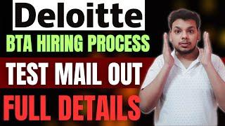 Deloitte Biggest Hiring Process | Deloitte BTA Hiring | Deloitte Versant Test Mail | OFF Campus