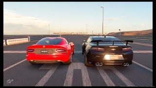 Dodge Viper GTS'13 VS Chevrolet Camaro ZL1 1LE Package'18 | Drag Race #80