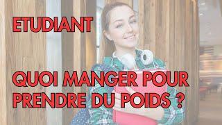 Etudiant : manger sain dehors ET prendre du poids