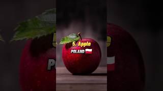 Top 5 National Fruit From Different countries in the world  #short #viral #trending #youtubeshorts