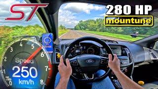 FORD FOCUS ST MK3.5 MOUNTUNE // 100-200 MILLTEK EXHAUST & AUTOBAHN!